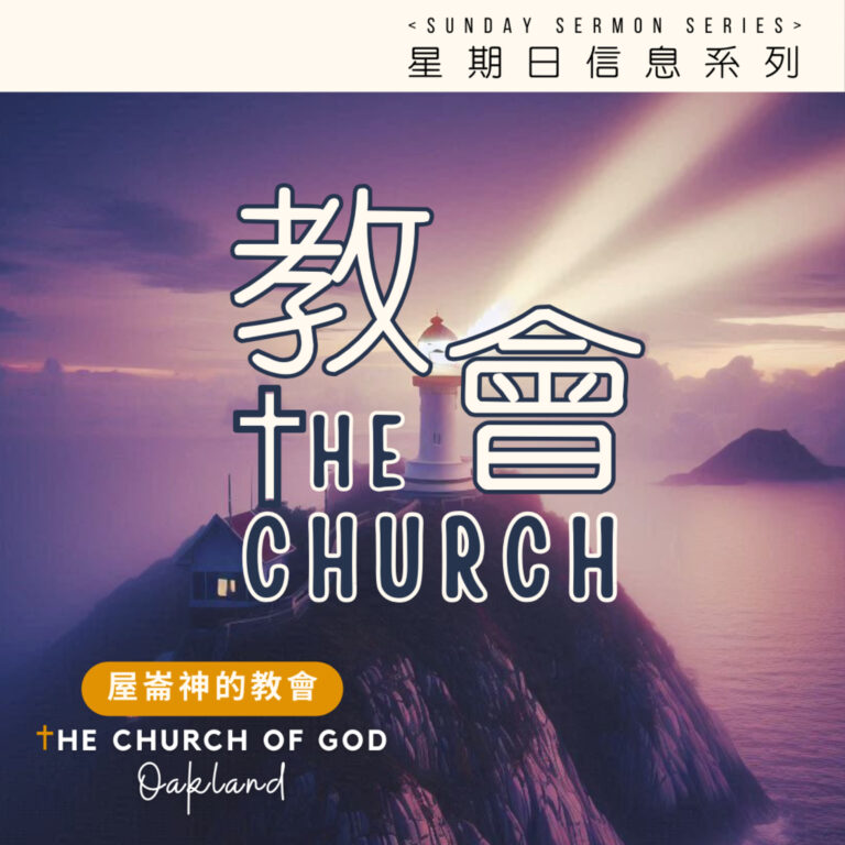 The Church “教會 ” 5 – 用愛心互相寬容